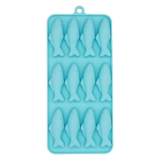 6 Pack: Fish Silicone Candy Mold by Celebrate It&#x2122;